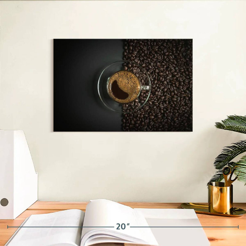 Yarlin Simple Coffee, 8" H x 12" W
