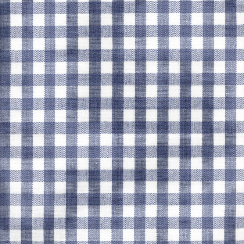 Tissu 100% coton Chester, Bleu français