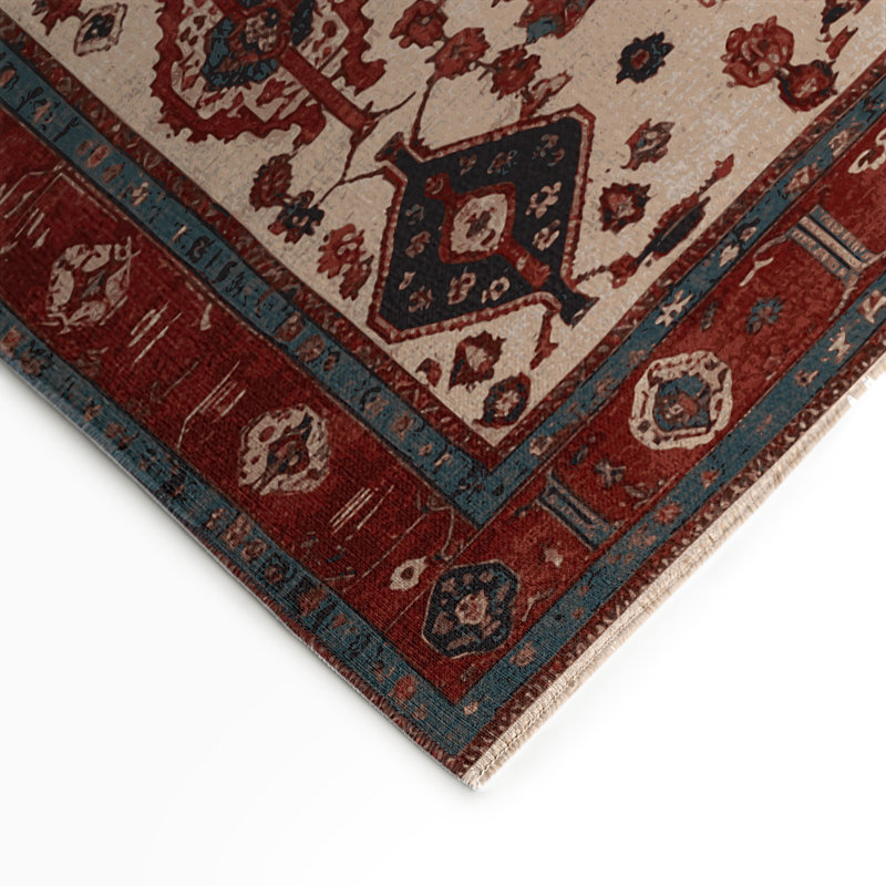 Tapis turc intérieur et extérieur brun, Rectangle 9 pi x 12 pi