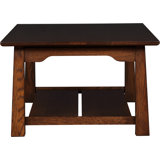 Park Slope Solid Wood 4 Legs Coffee Table with Storage
