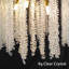 Modern Gold Tree Branch Crystal Chandelier, 15.7", G9 Base (No Bulb)