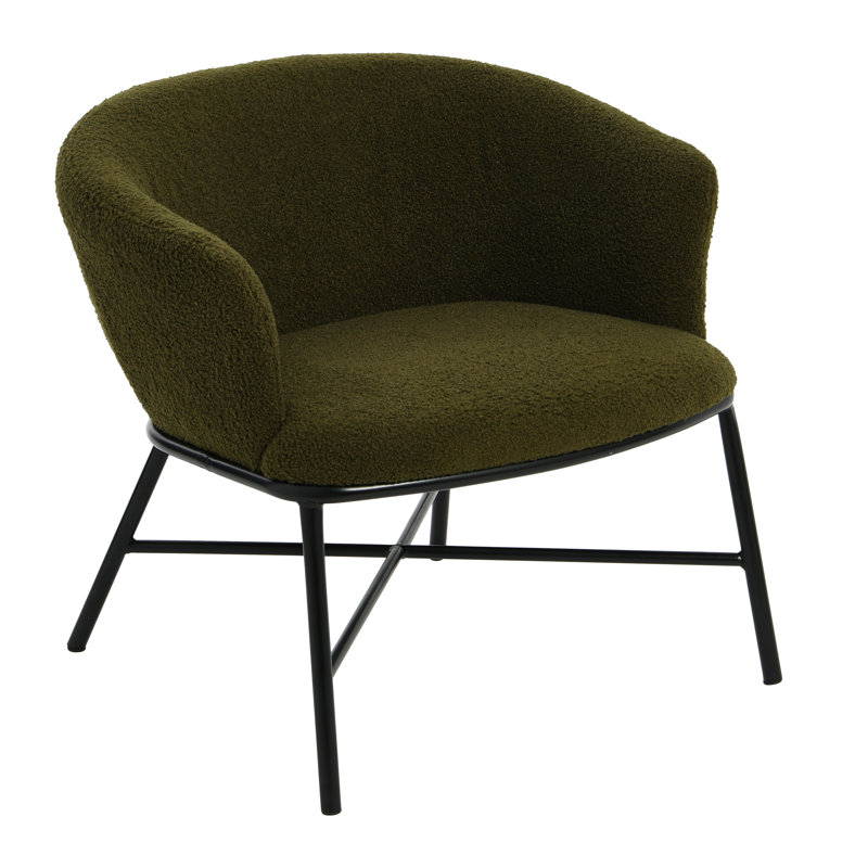 Fauteuil de 26 po de large Shoko, Vert