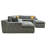 Jede Full Compressed Sectional-1162073935