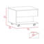 Table basse à plateau relevable Imamuddin, roulettes, une tablette-423130632-462074721