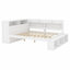 Lit de repos Ã©lÃ©gant avec tablettes de rangement, meuble Ã  chaussures et ports de recharge USB-754596295