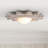Plafonnier encastré 2 lumières avec abat-jour en résine Sunburst-1036617063