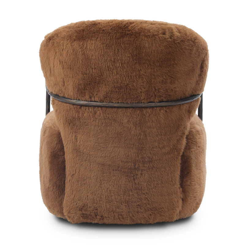 Plath Upholstered Swivel Armchair