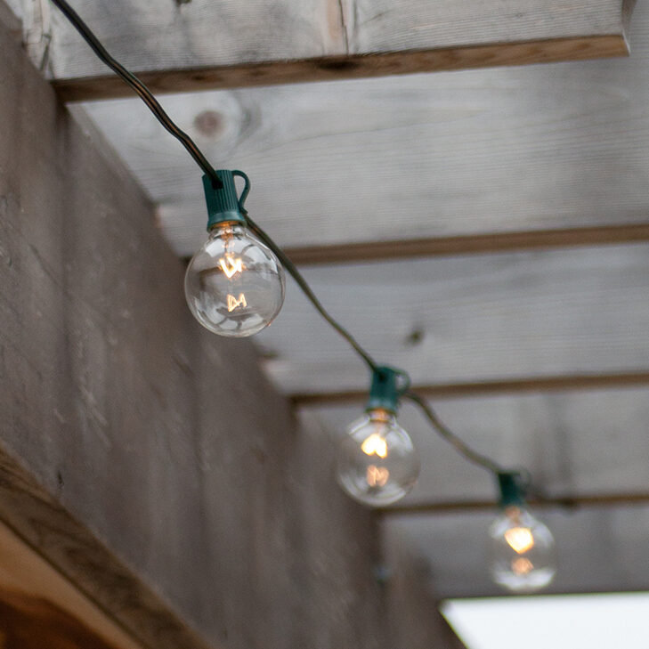 Outdoor 25 - Bulb 300'' Plug-in Globe String Light