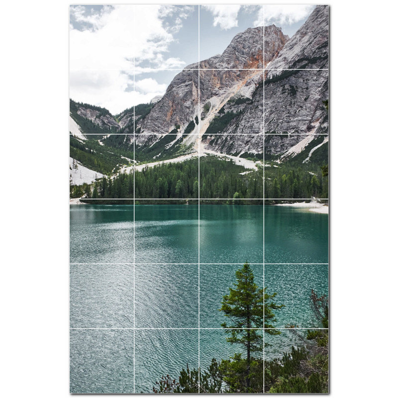 6 in. x 6 in. Ceramic Decorative Mural