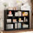 Presly 3  Tier Cube Bookcase Modern Bookshelf with 10 Cubes-632208646-627202050