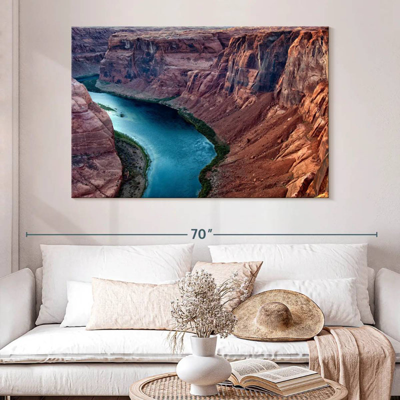Rivière Alvord dans le Grand Canyon, H 34 po x l 51 po