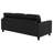 Remington Black Sofa