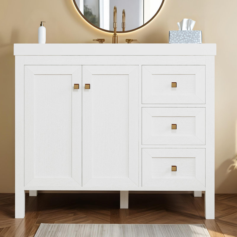  Meuble-lavabo 36 po, Blanc