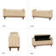 Polyester Upholstered Storage Bench-22811160