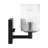 Luisa bath wall sconce with clear fluted glass shades-684034254-684034251