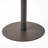 Outdoor Pe Bar Table, 26" Round - Iron Core Construction, Hand Crafted For Gardens Support System Build, Handmade Enjoyment