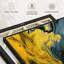 Impression sur toile marbrée abstraite-102751790