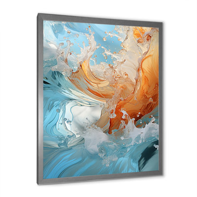 Jaeleah Beach, Oceanic Rhythms, impression sur toile