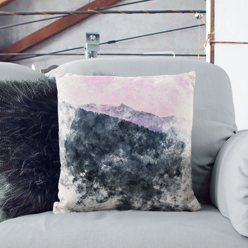 Square Cushion, 40cm H x 40cm W x 15cm D, White