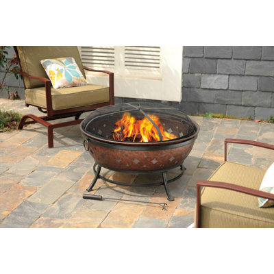 Round Steel Fire Pit