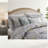 Premium Cotton King Bedding Sets, Damask Modern Comfort For Home