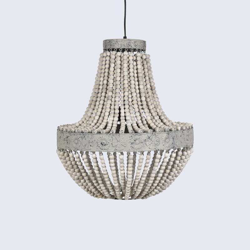Lustre empire unique à 3 lumières Klothilde