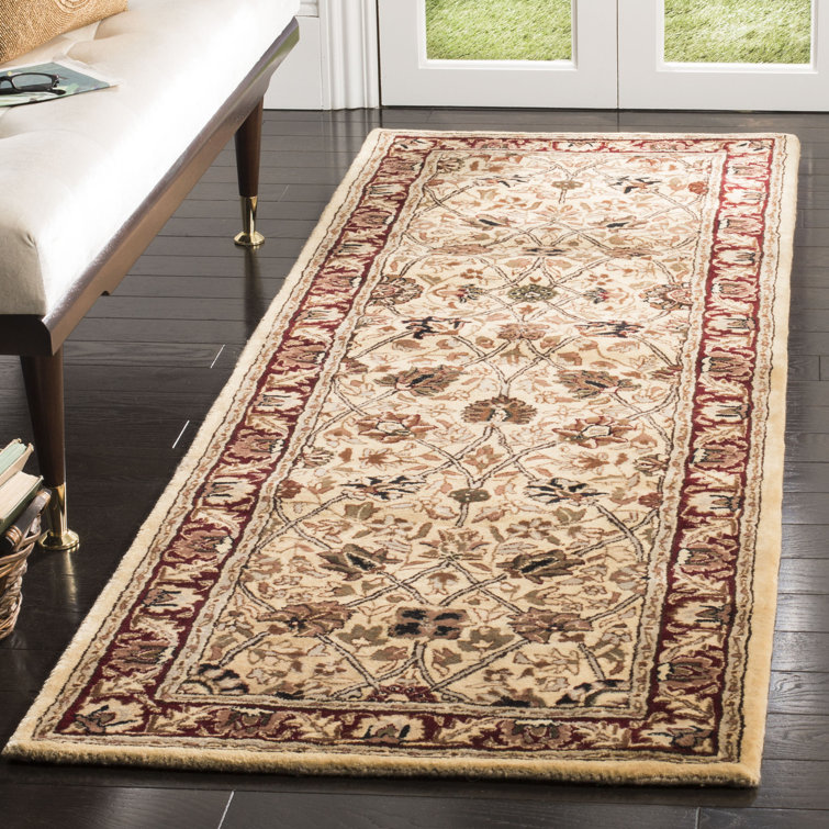 Evie New Zealand Wool Floral Rug