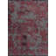 Rapture Gray/Red Luxury Area Rug-68867303