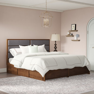 Forres Upholstered Platform Storage Bed