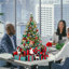 Green Spruce Flocked/Frosted Christmas Tree-314716377-401839303