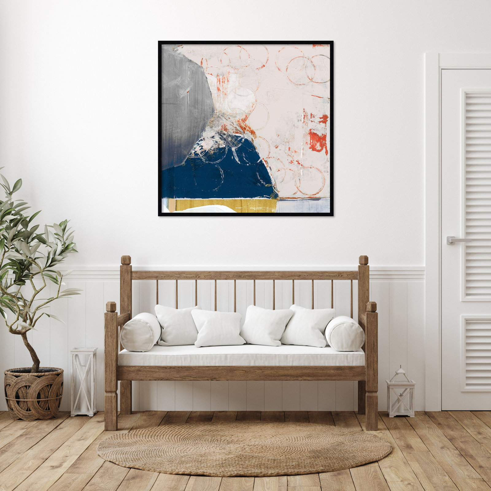 Gilpin "Beautiful Mess No. 2" Print, 41" H x 41" W, Black