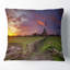 Coussin Schafer Landscape Church of Den Hoorn on Texel Island-1071383829-1071383824