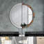 Huldar Glass Flat Wall Mirror