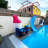 LoochMee 43'' W 1 Gallons Water Resistant Plastic Deck Box with Wheels-98493840