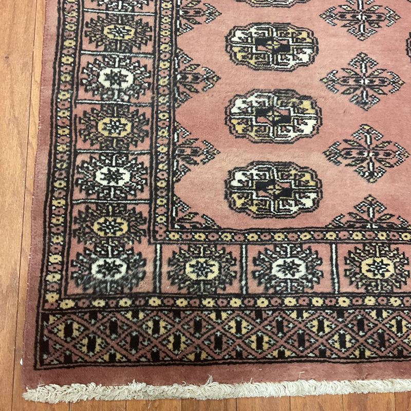 Tapis en laine Bokhara fabriqué à la main