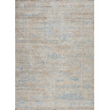 Epic Hand Knotted Area Rug in Blue/Beige