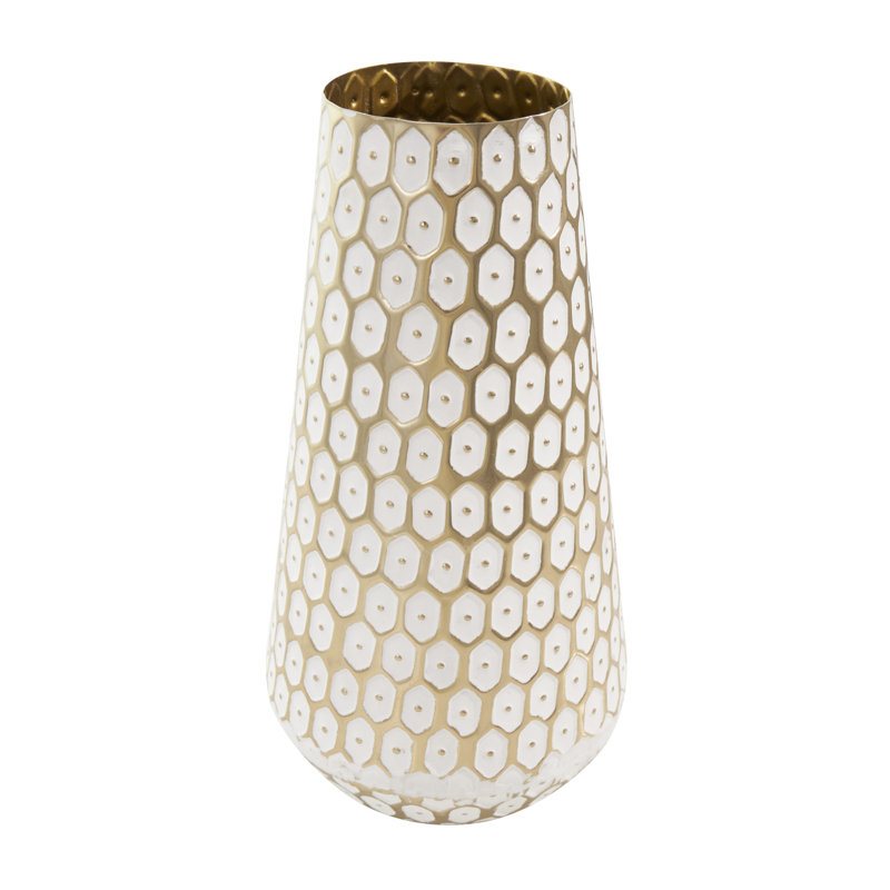 Vase décoratif en métal