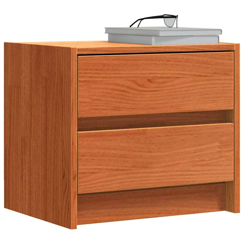 40cm W Solid Wood Bedside Table