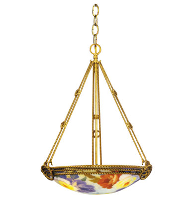 3 - Light Gold Unique/Statement Pendant