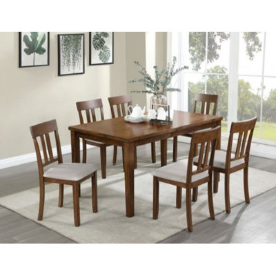Ensemble de table de salle à manger 7 pièces Mitcham
