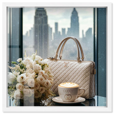 «Glam by the Window», reproduction d'ombre à la mode de New York par Art Remedy