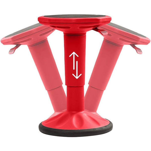 Height-Adjustable Active Wobble Stool
