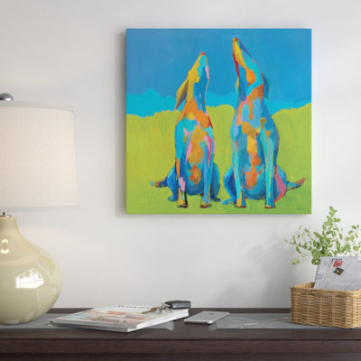 " Howling Hounds " by Phyllis Adams