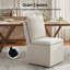 Chaises d'appoint rembourrées avec roulettes-1391154368