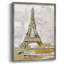«Eiffel Tower Glitz», reproduction encadrée - bois massif-949823751