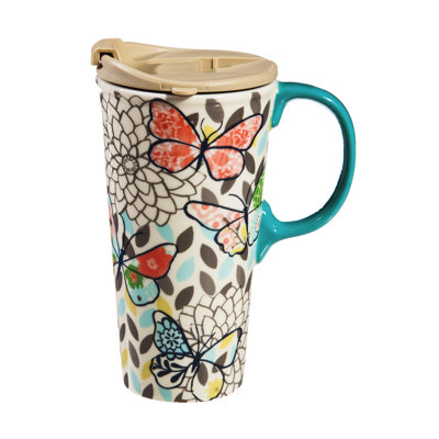 Hokku Designs Reider 17oz. Ceramic Perfect Cup