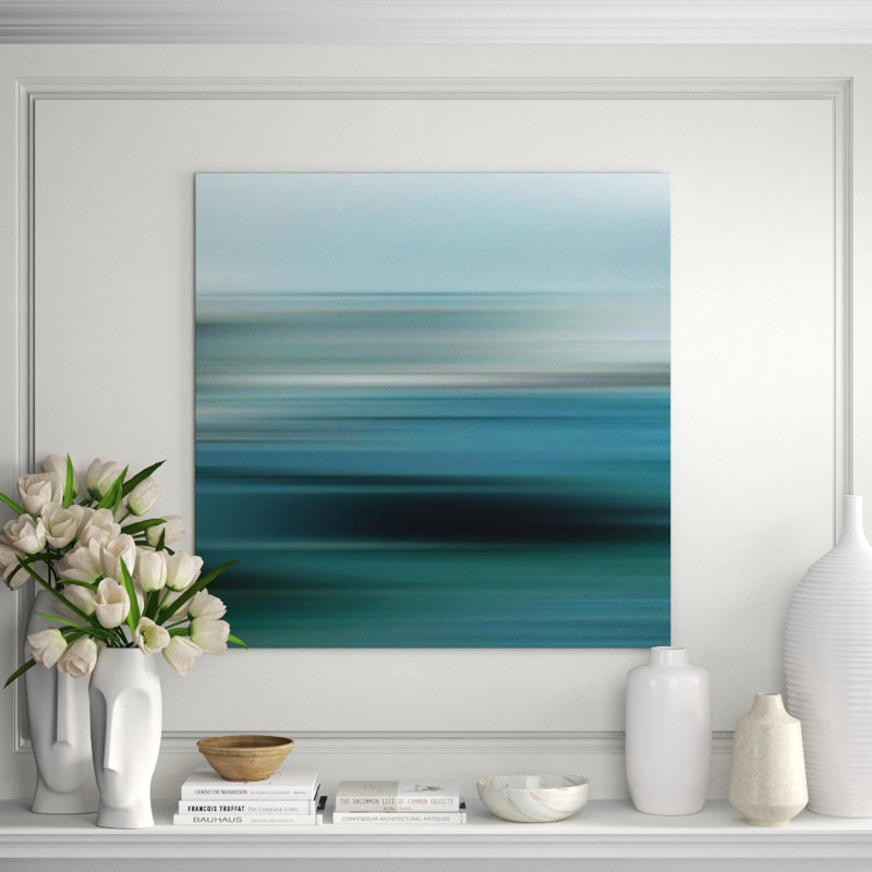 Blue Motion I Print by Sofia Fox, Outdoor, 36" H x 36" W