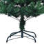 Artificial Pre-lit Christmas Tree Green PVC and Metal-1618156720