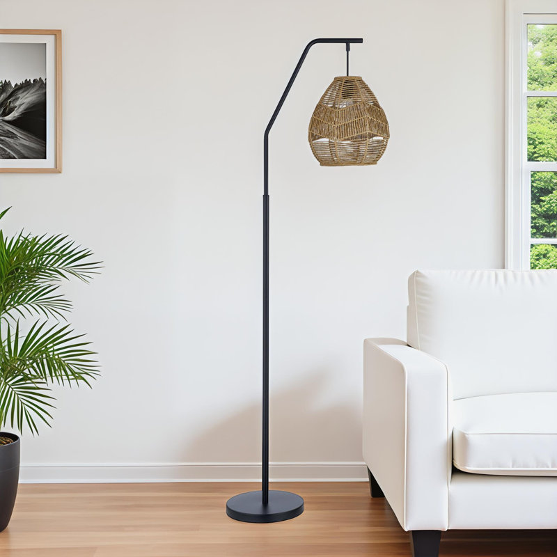 Maryjane 65'' Matte Arched Floor Lamp