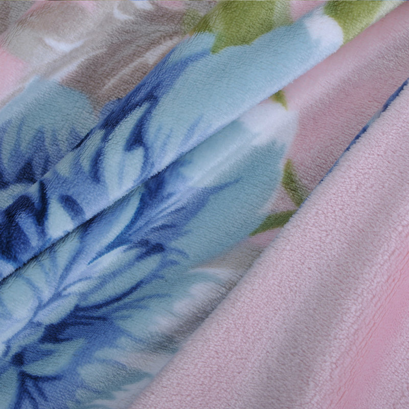 Throw Blanket, Geranium Blue